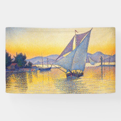 Paul Signac _ The Port at Sunset Opus 236 Banner