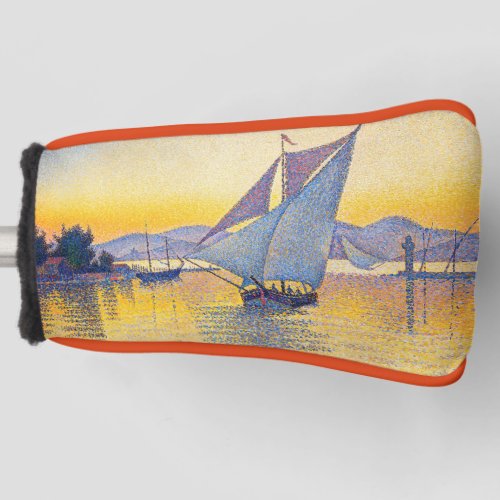 Paul Signac _ The Port at Sunset Opus 236 Golf Head Cover