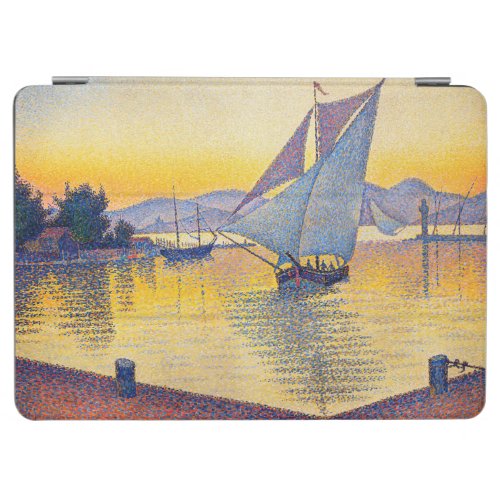 Paul Signac _ The Port at Sunset Opus 236 iPad Air Cover