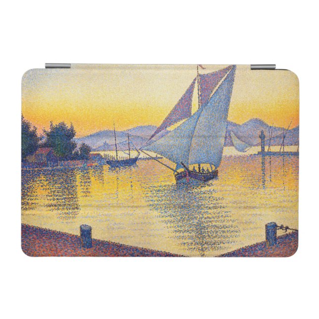 Paul Signac - The Port at Sunset, Opus 236 iPad Mini Cover (Horizontal)