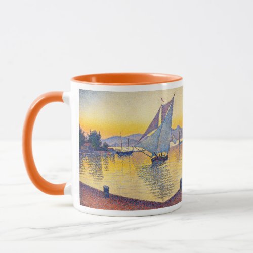 Paul Signac _ The Port at Sunset Opus 236 Mug