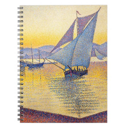 Paul Signac _ The Port at Sunset Opus 236 Notebook