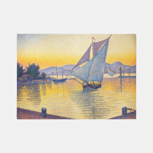Paul Signac - The Port at Sunset, Opus 236 Rug