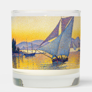 Paul Signac - The Port at Sunset, Opus 236 Scented Candle