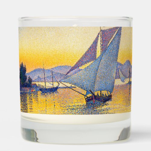 Paul Signac _ The Port at Sunset Opus 236 Scented Candle