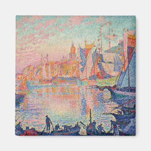 Paul Signac - The Port Of Saint Tropez Magnet