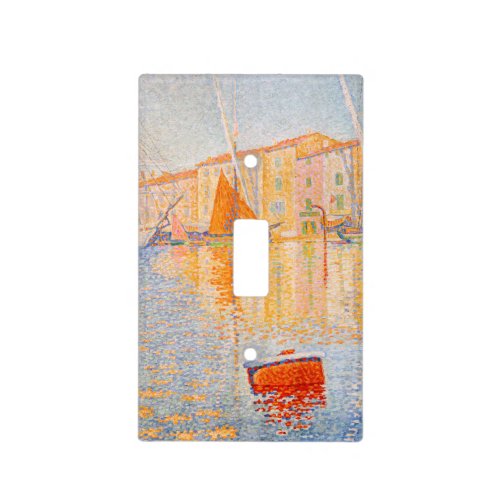Paul Signac _ The Red Buoy Saint_Tropez Light Switch Cover