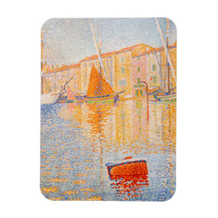 Paul Signac - The Red Buoy, Saint-Tropez Magnet