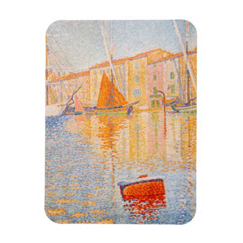 Paul Signac _ The Red Buoy Saint_Tropez Magnet