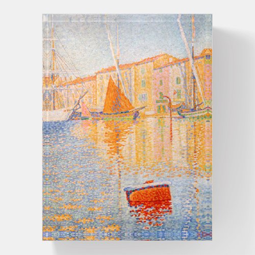 Paul Signac _ The Red Buoy Saint_Tropez Paperweight