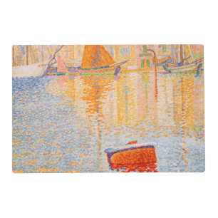 Paul Signac - The Red Buoy, Saint-Tropez Placemat
