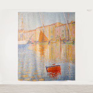 Paul Signac - The Red Buoy, Saint-Tropez Tapestry