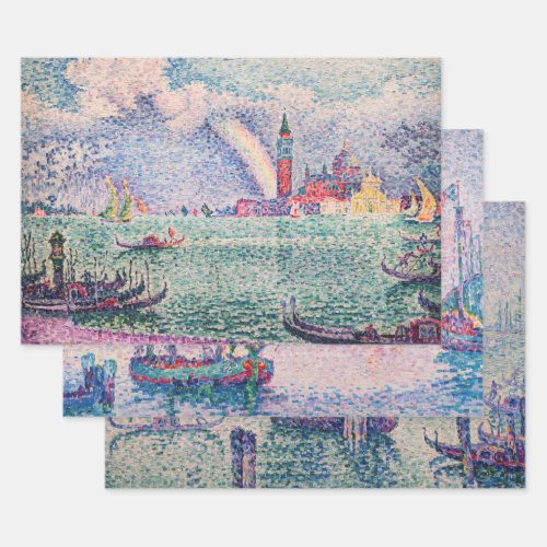 Paul Signac _ Venice Masterpieces Selection Wrapping Paper Sheets