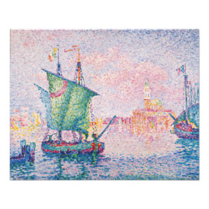 Paul Signac - Venice, The Pink Cloud Photo Print