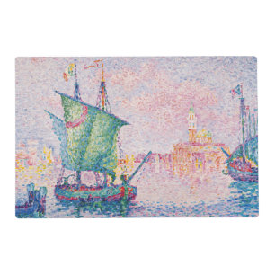 Paul Signac - Venice, The Pink Cloud Placemat