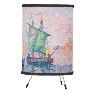 Paul Signac - Venice, The Pink Cloud Tripod Lamp
