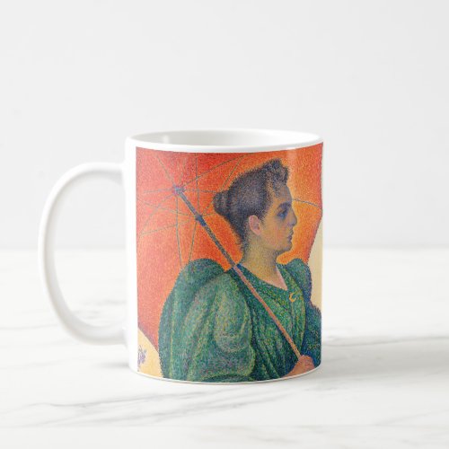 Paul Signac _ Woman with a Parasol Coffee Mug