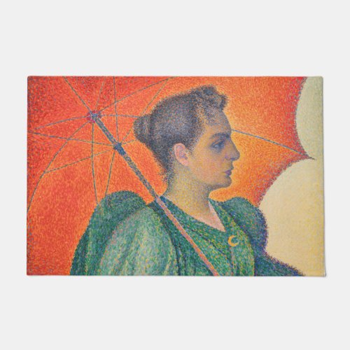 Paul Signac _ Woman with a Parasol Doormat