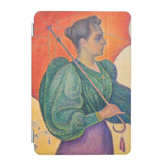 Paul Signac - Woman with a Parasol iPad Mini Cover (Front)