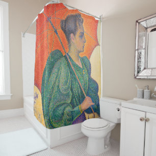 Paul Signac - Woman with a Parasol Shower Curtain