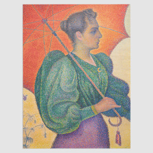 Paul Signac - Woman with a Parasol Tissue Paper