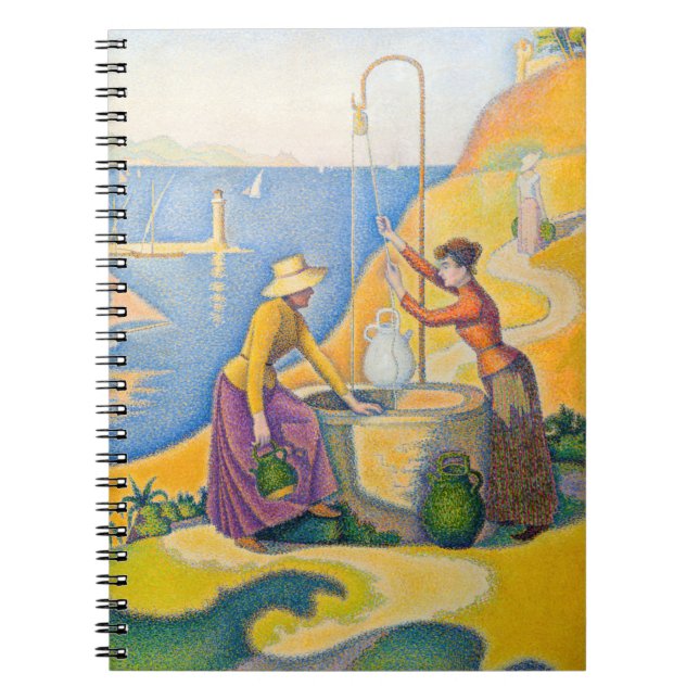 Paul Signac - Women at the Well Notebook (Front)