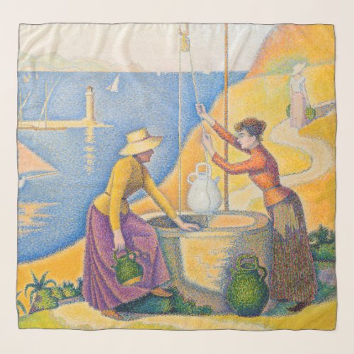 Paul Signac _ Women at the Well Scarf