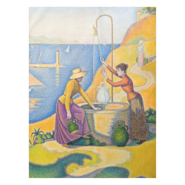 Paul Signac - Women at the Well Tablecloth (Front)
