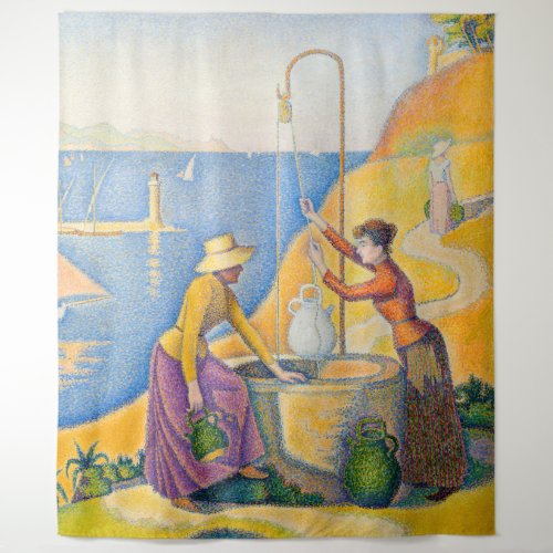 Paul Signac _ Women at the Well Tapestry