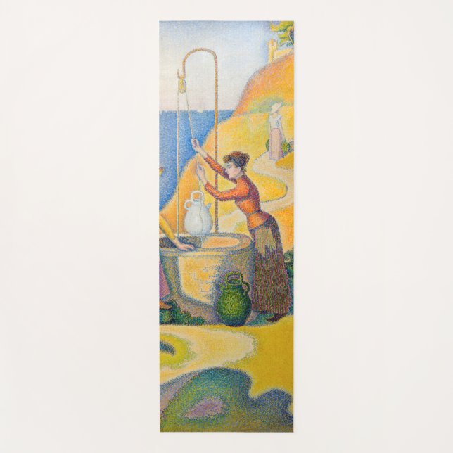 Paul Signac - Women at the Well Yoga Mat (Front)
