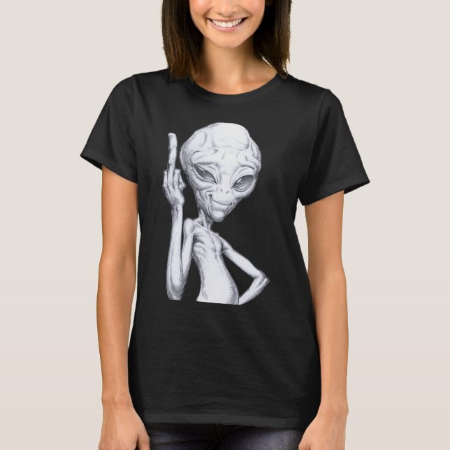 Paul - the alien Slim Fit T-Shirt (Front)