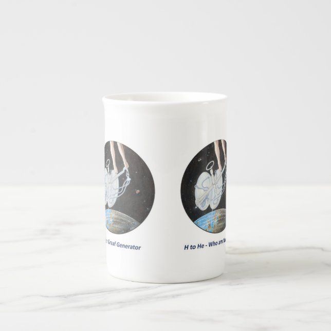Paul Whitehead Van Der Graaf Generator H to He Cof Bone China Mug (Front)