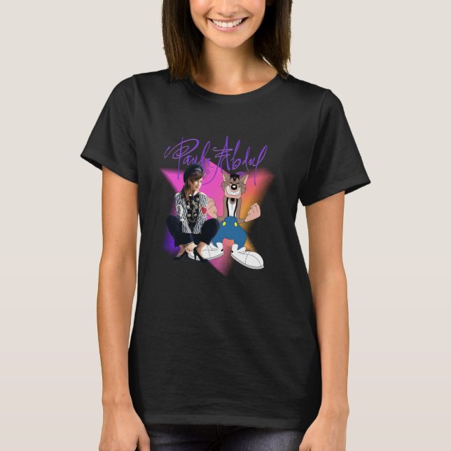 Paula Abdul & The Famous MC Skat Kat T-Shirt (Front)