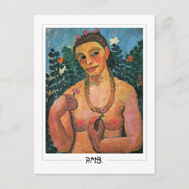 Paula Modersohn-Becker #183 - Fine Art Postcard (Front)