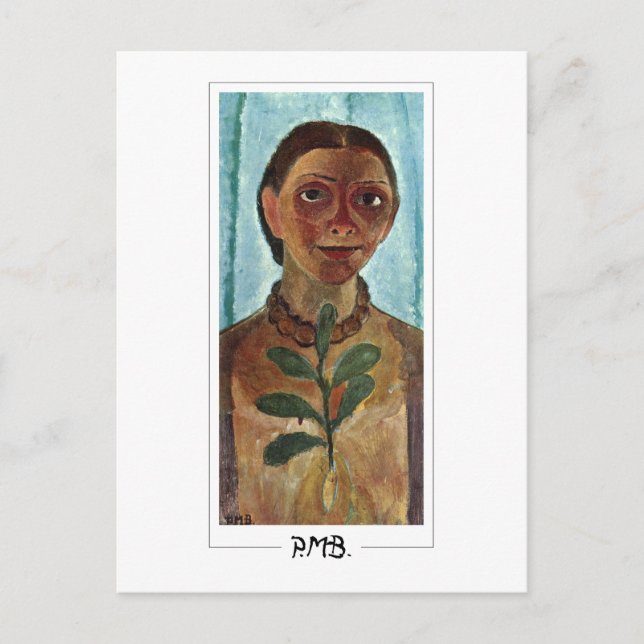 Paula Modersohn-Becker #192 - Fine Art Postcard (Front)