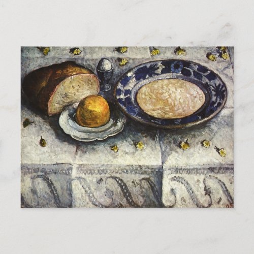 Paula Modersohn_Becker_ Still life with milk Postcard