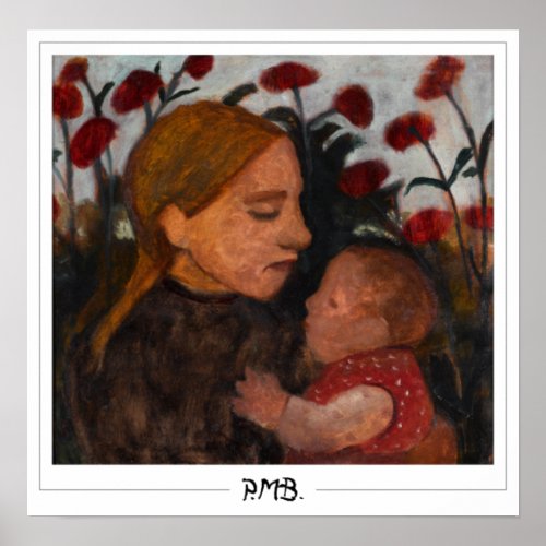 Paula Modersohn_Becker Zedign Art Poster 11