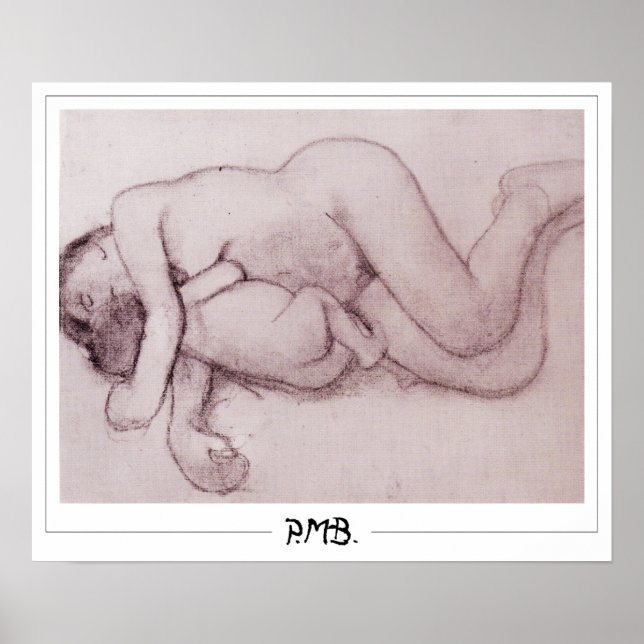 Paula Modersohn-Becker Zedign Art Poster #121 (Front)