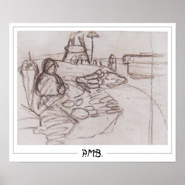 Paula Modersohn-Becker Zedign Art Poster #40 (Front)