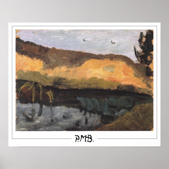 Paula Modersohn-Becker Zedign Art Poster #53 (Front)