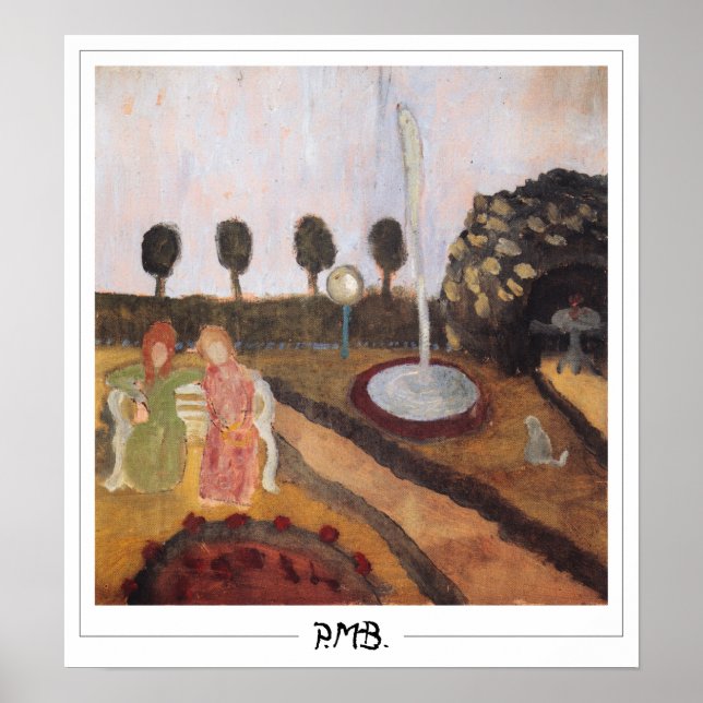 Paula Modersohn-Becker Zedign Art Poster #68 (Front)