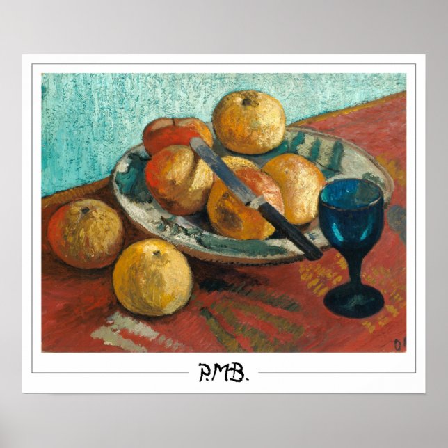Paula Modersohn-Becker Zedign Art Poster #8 (Front)