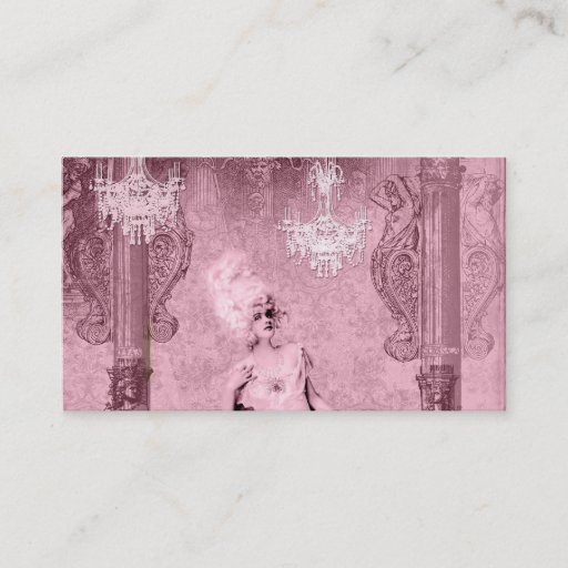 Customizable Paulette Paris Chic Decay Designer Business Card