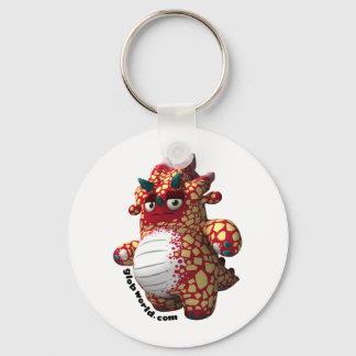 Paulie Pebbles Keychain