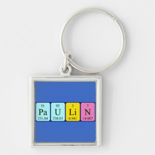 Paulin periodic table name keyring