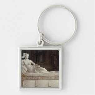 Pauline Bonaparte  as Venus Triumphant, c.1805-08 Keychain