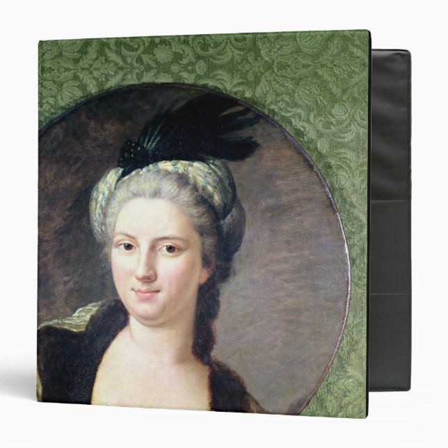 Pauline-Felicite de Nesle  Countess 3 Ring Binder (Front/Inside)