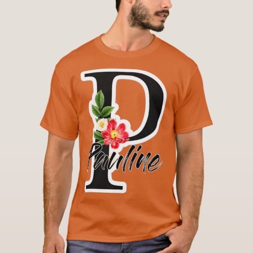 Pauline Floral Bouquet Urban Gardener Couture    T_Shirt