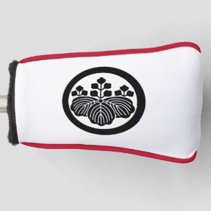 Paulownia with 5-3 blooms in circle golf head cover