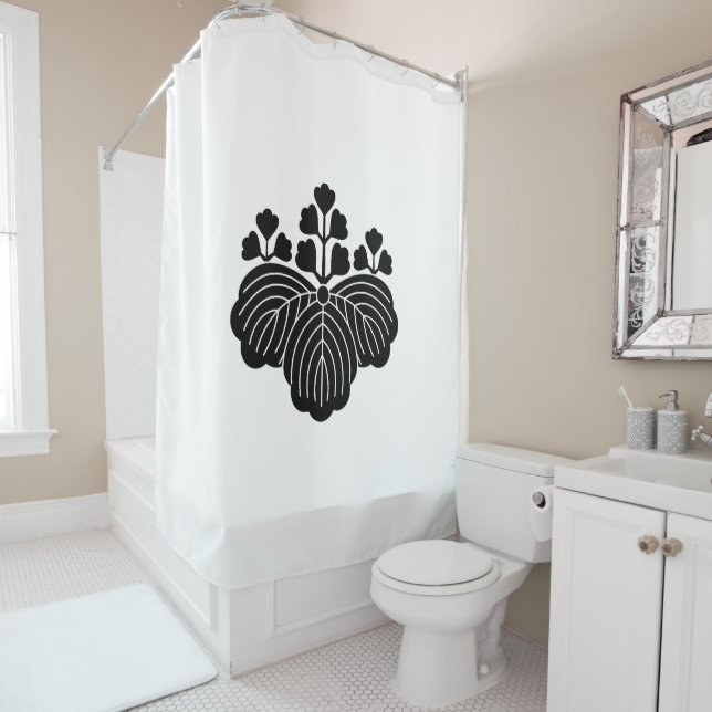 Paulownia with 5/3 blooms shower curtain (In Situ)